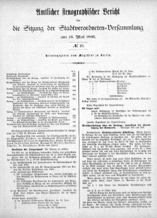 No. 18, 16. Mai 1895