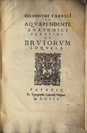 De Brutorum loquela