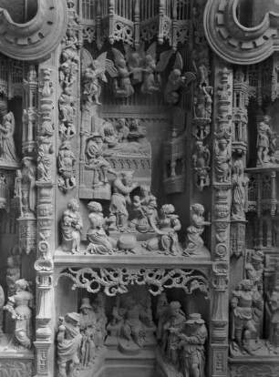 Sankt Annen-Altar — Geburt Mariae