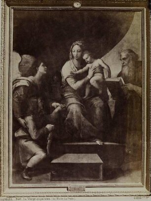 Raphael. 240. La Vierge au poisson (au Musée du Prado)