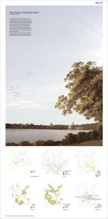 Ideale Realitäten - Potsdam Schinkelwettbewerb 2012: Perspektivische Ansicht, Erläuterungen, Diagramme