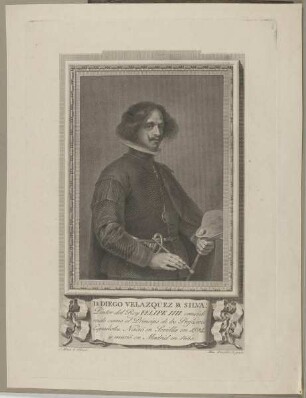 Bildnis des Diego Velázquez d. Silva