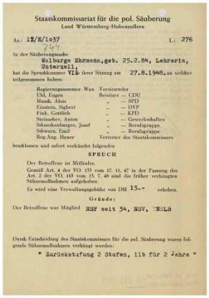Ehrmann, Walburga