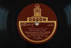 Santa Lucia : altes italienisches Volkslied