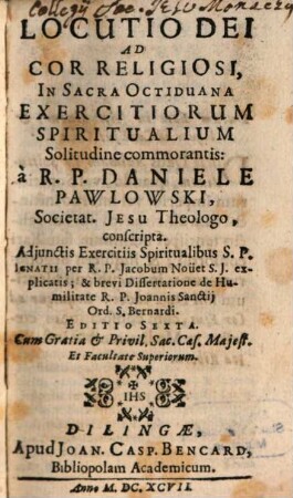 Locutio Dei Ad Cor Religiosi