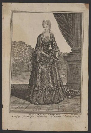 Porträt Carolina, Prinzessin, später Königin von England (1683-1737)