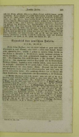 Republik der ionischen Inseln
