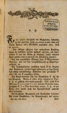 Oeconomische Encyklopädie, oder allgemeines System der Staats-, Stadt-, Haus- und Landwirthschaft : in alphabetischer Ordnung, 12. Von Fa bis Fet : Mit 13 Kupfern