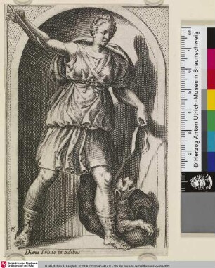 Diana Triuia in ædibus