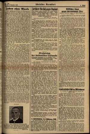 Zweite Ausgabe vom Montag, den 02. Dezember 1940.