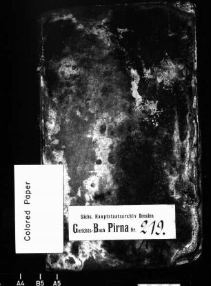 Gerichtshandelsbuch von Herbergen und Berthelsdorf (bei Liebstadt), Bd. 2