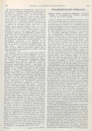 434-435 [Rezension] Fichtenau, Heinrich, Beiträge zur Mediävistik, Ausgewählte Aufsätze, II: Urkundenforschung