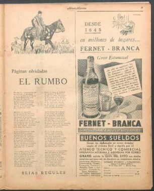 El rumbo : Páginas olvidadas