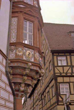 Coburg: Erker am Stadthaus