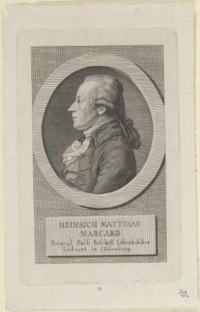 Bildnis des Heinrich Matthias Marcard