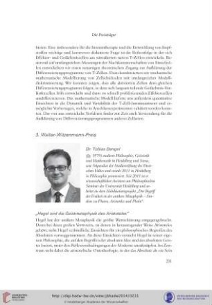 „Hegel und die Geistmetaphysik des Aristoteles“