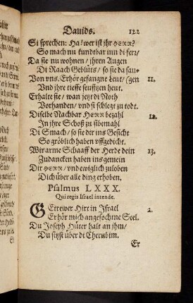 122r-131v, Psalme LXXX-LXXXVII