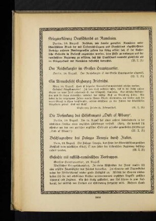 Gefechte mit russisch=rumänischen Vortruppen.