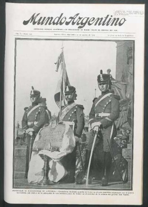 Homenaje al libertador de América [Fotografía]