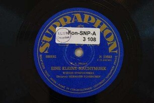 Eine kleine Nachtmusik, 1 / W. A. Mozart