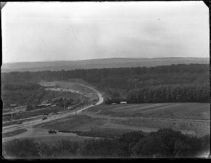 Maulbronn-West, Tunnel- Umgehungskurve im Bau