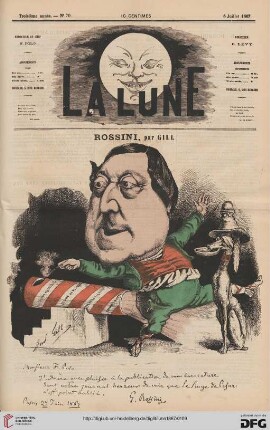 Troisième année N° 70 (6 Juillet 1867)