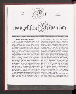 N° 2. Februar 1845