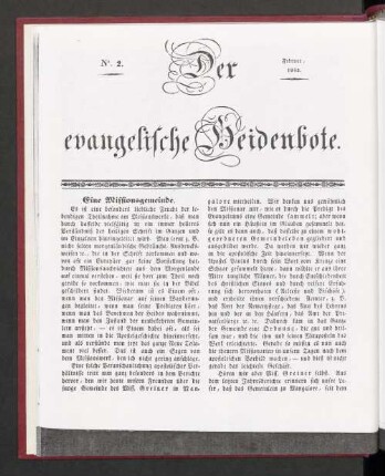 N° 2. Februar 1845