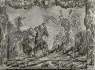 Mythologische Szene: Neptun