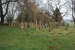 Jüdischer Friedhof (Friedhof, jüd.); Gedern, Ober der Stadt (Steingasse)