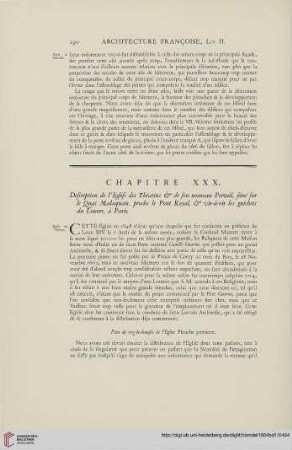 Chapitre XXX.