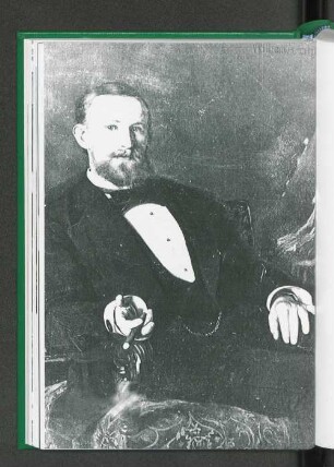 Ein Autograph des Harburger und Düsseldorfer Malers Christian Ludwig Bokelmann