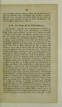14. Die Gothen und die Völkerwanderung