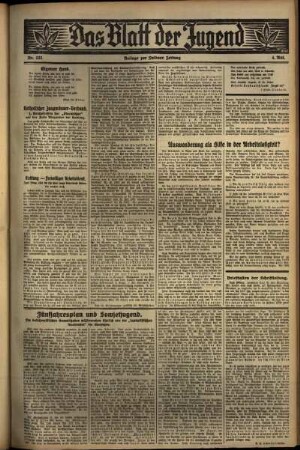 Zweite Ausgabe vom Mittwoch, den 04. Mai 1932.