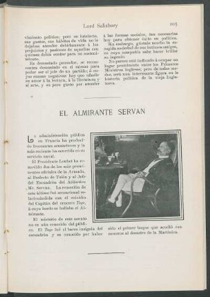 El Almirante Serván.