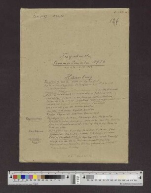 Band 126: Sommersemester 1936, Hamburg