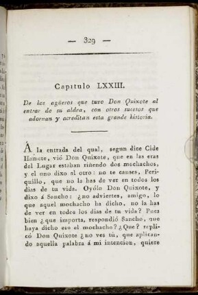 Capitulo LXXIII.
