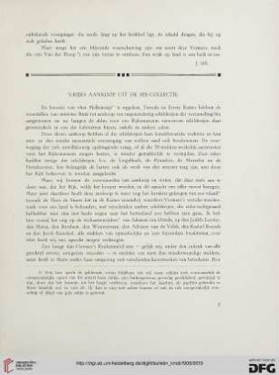 2.Ser. 1.1908: 'S Rijks Aankoop uit de Six - Collectie