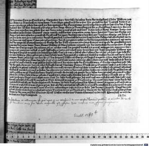 Bekanntmachung des Verzichts auf den Teil des Herzogtums Jülich, mit dem er nach dem Tode des Wilhelm von Loon belehnt worden ist. 1477. 09.11.