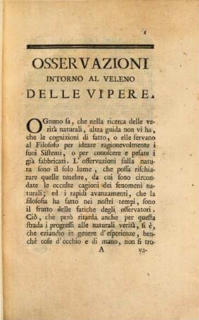 Osservazioni sopra il sale della creta