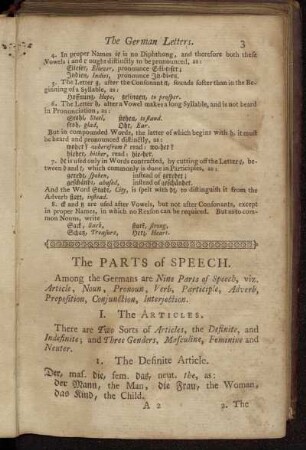 The Parts of Speech.