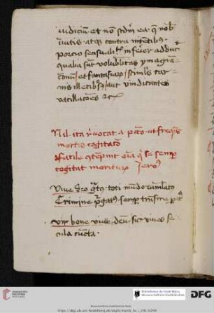 Aszetische Kollektaneen (Dicta, Verse, geistliche Lieder, Gebete)