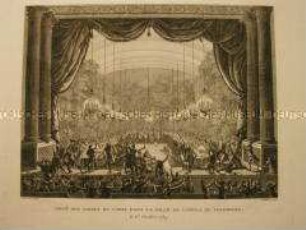 Festbankett der Gardes du Corps in der Oper von Versailles am 1. Oktober 1789 (Nr. 28 Tabl. hist.)