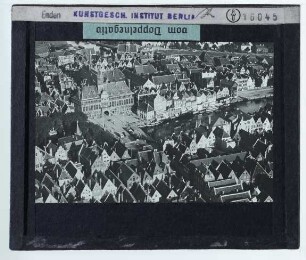 Emden, Rathaus : Luftbild