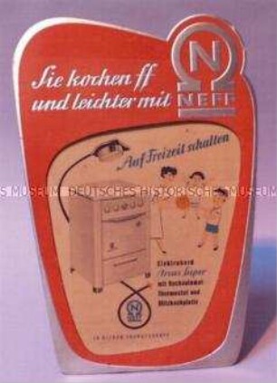 Werbeschild "NEFF"