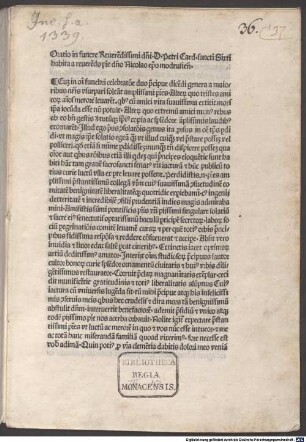 Oratio in funere Petri cardinalis Sancti Sixti