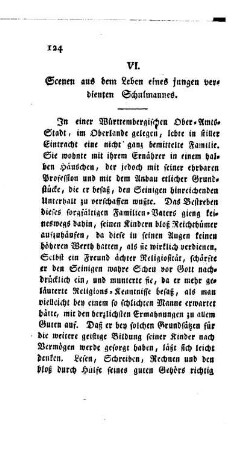 Scenen aus dem Leben eines jungen verdienten Schulmannes