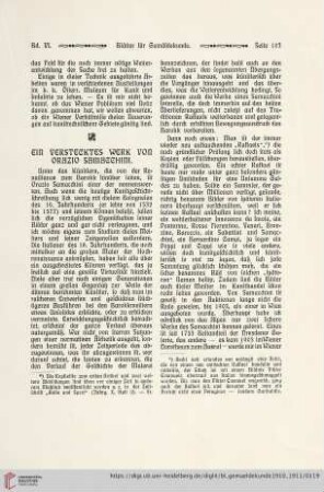 Ein verstecktes Werk von Orazio Samacchini