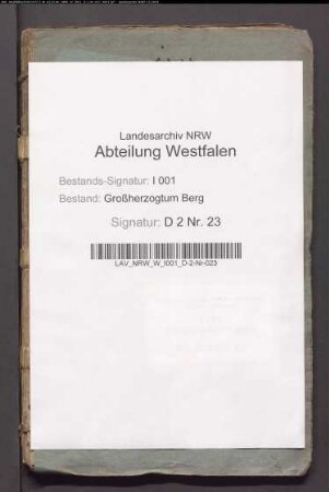 Verpachtung der Fischerei in der Rentei Cappenberg