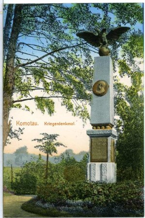 Komotau. Kriegerdenkmal